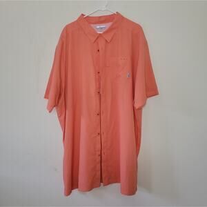 Columbia PFG Slack Tide™ Camp Shirt 4XL Salmon